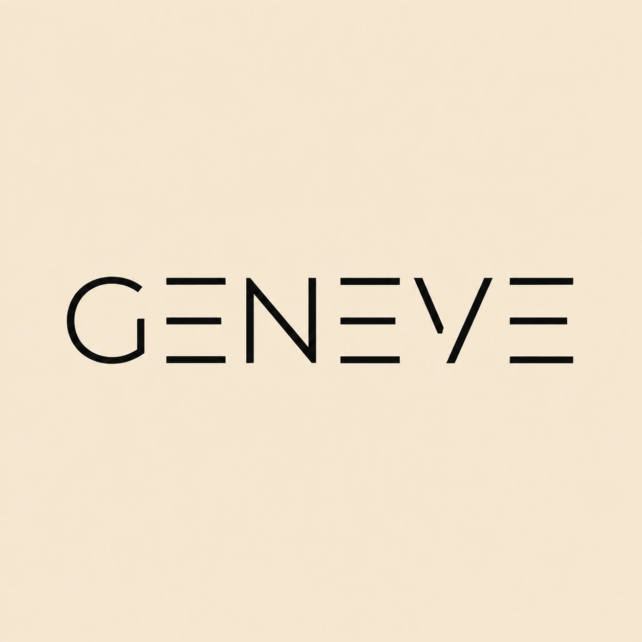 Логотип ЖК «GENEVE» у Дніпрі, де виконує роботи команда АВ БЕТОН